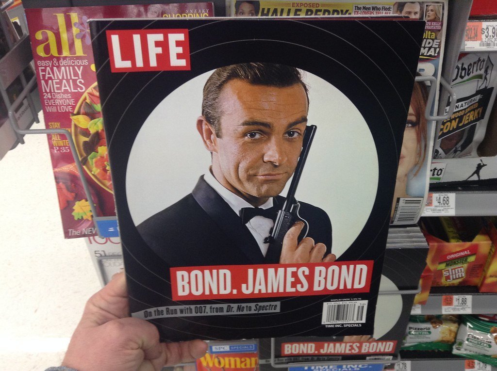 James Bond (JeepersMedia, Flickr, CC BY 2.0)