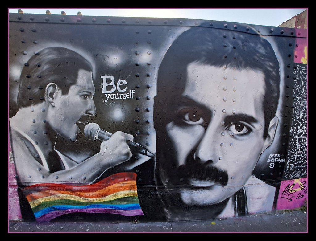 Freddie Mercury's True Identity: Farrokh Bulsara (Loco Steve, Flickr, CC BY-SA 2.0)