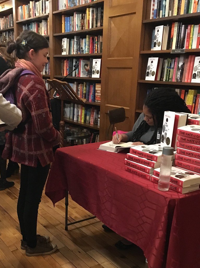 5. The Hate U Give by Angie Thomas (banksquarebooks, Flickr, CC BY 2.0)