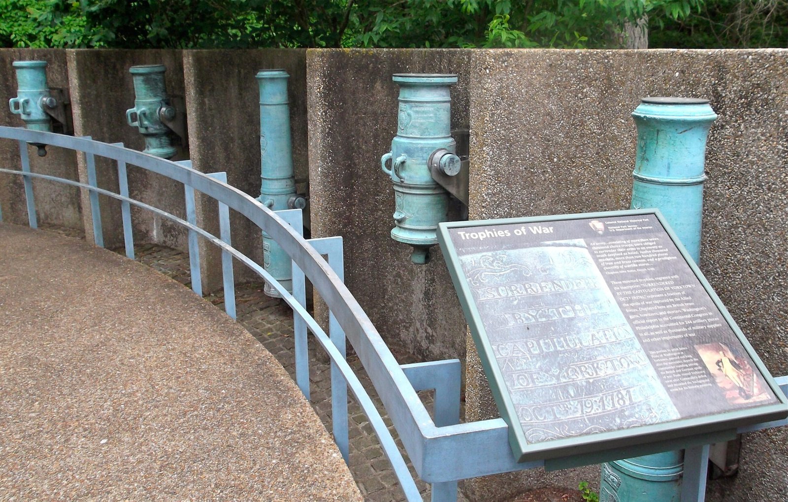 4. Yorktown Battlefield, Virginia (By MPSharwood, CC BY-SA 4.0)