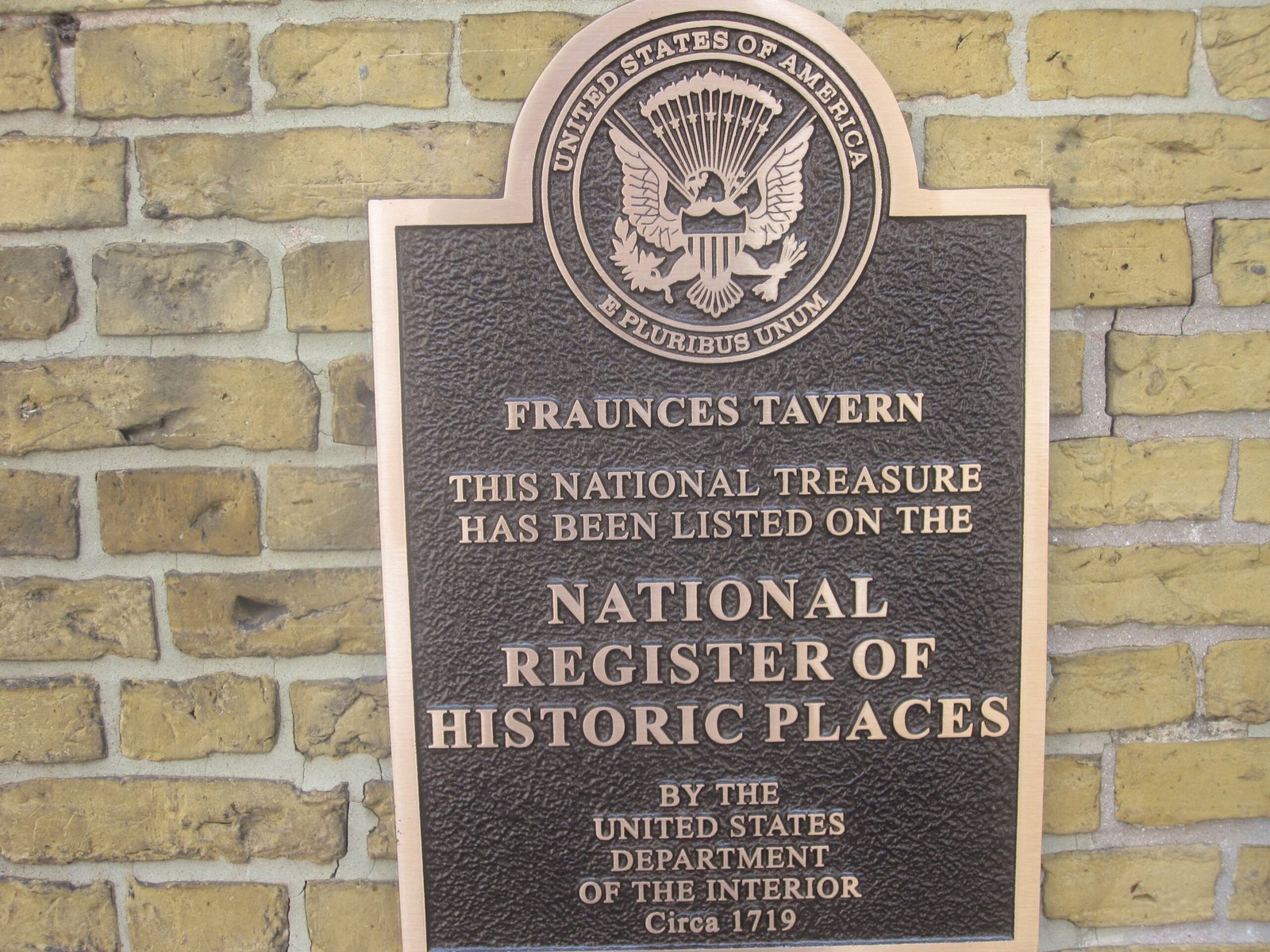 10. Fraunces Tavern Museum, New York City, New York (Own work (Original text: I (Billy Hathorn (talk)) created this work entirely by myself.), CC BY-SA 3.0)