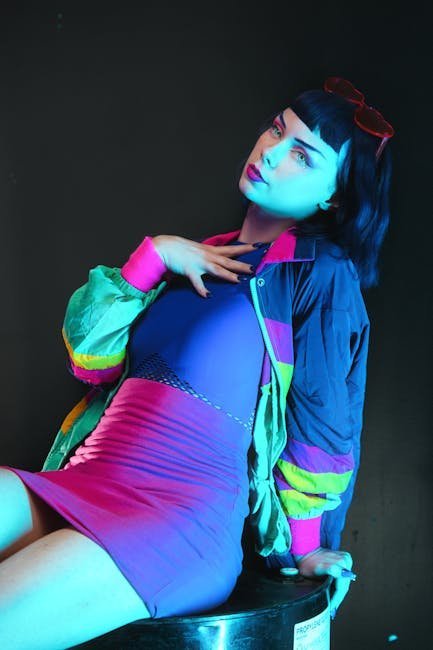 4. Neon and Bold Color Blocking: When Subtlety Simply Wasn't an Option (Image Credits: Pexels)