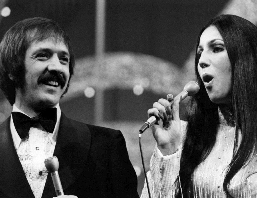 Sonny & Cher – I Got You Babe (eBay item
photo front

photo back, Public domain)