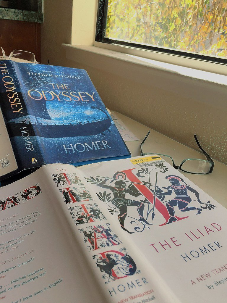 9. "The Odyssey" by Homer (sirqitous, Flickr, CC BY 2.0)