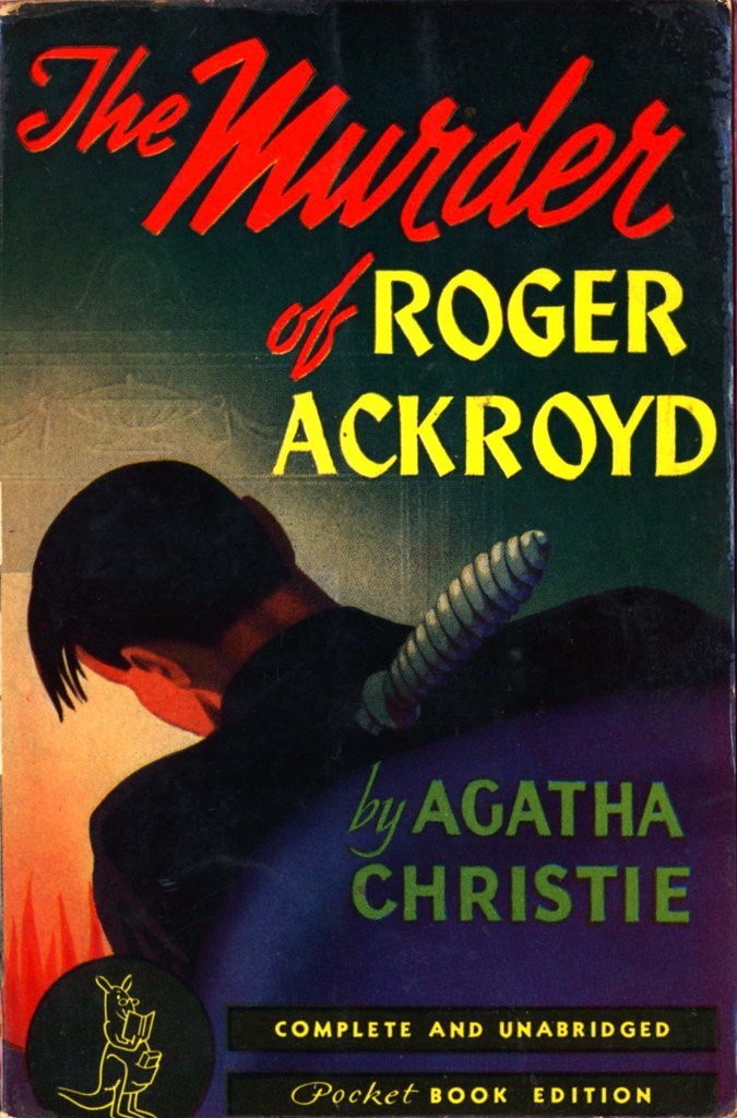 The Murder of Roger Ackroyd by Agatha Christie (numberstumper, Flickr, CC BY-SA 2.0)