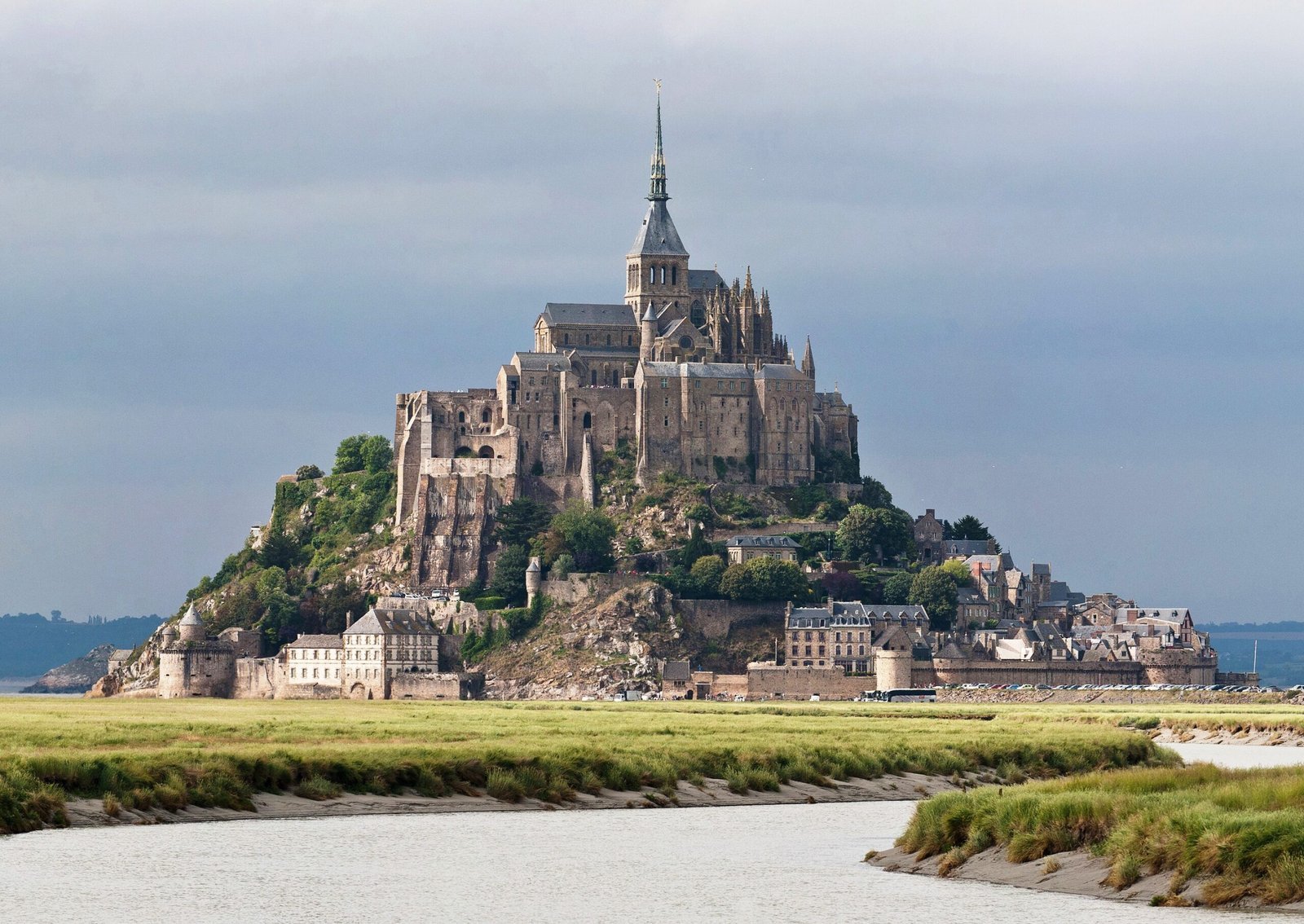 9. Mont-Saint-Michel, France – The Island That Was Becoming a Peninsula (By Diliff, Public domain)