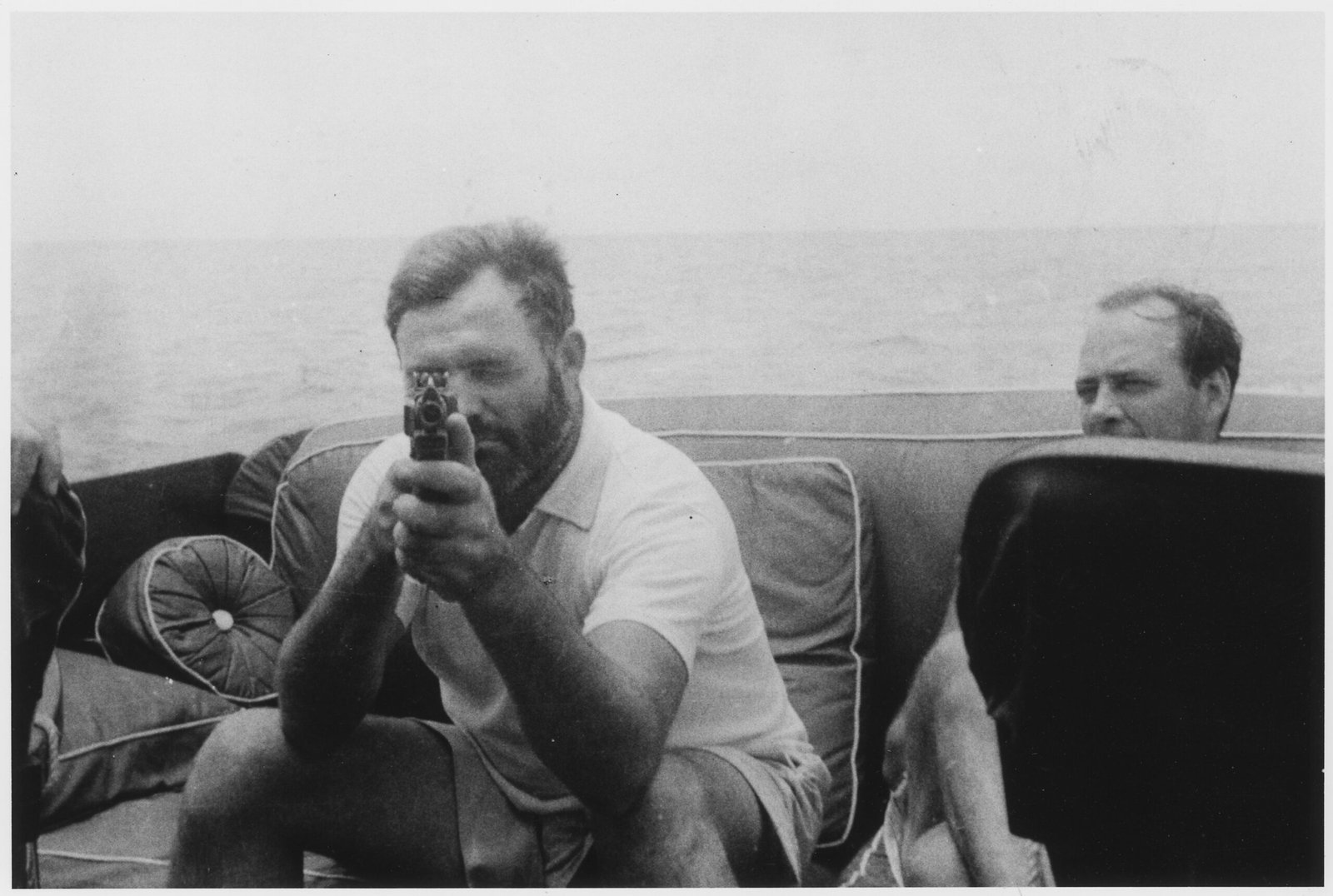 1. Ernest Hemingway: Papa Was Watching (U.S. National Archives and Records Administration, Public domain)