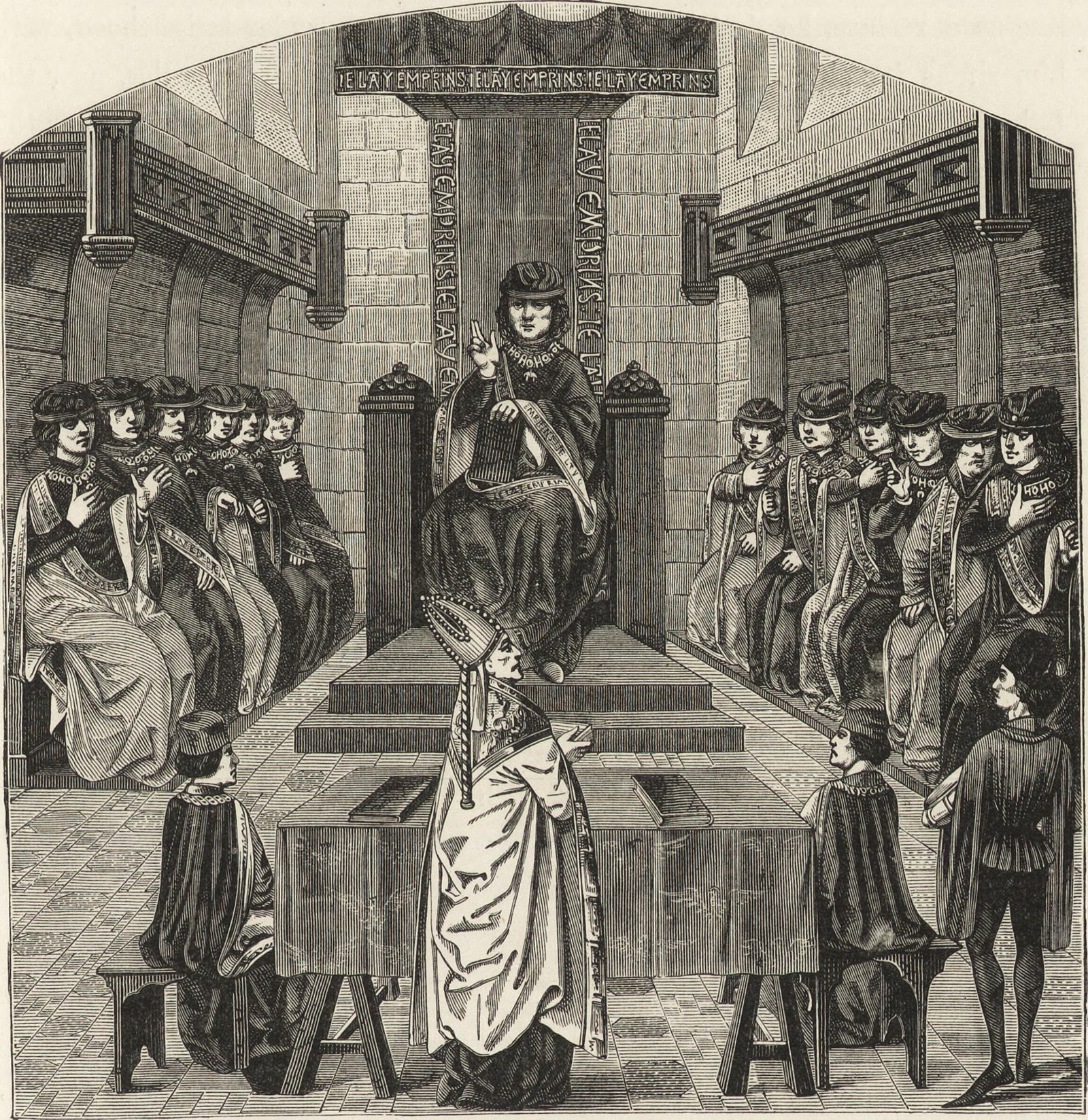 The Erfurt Latrine Disaster: A Meeting That Ended in Catastrophe (1184) (By Internet Archive Book Images, No restrictions)