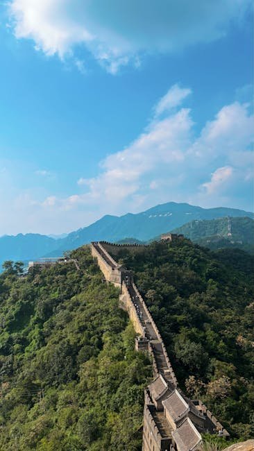 Great Wall of China (Image Credits: Pexels)