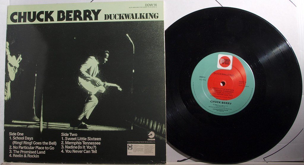 9. Chuck Berry (badgreeb RECORDS - art -photos, Flickr, CC BY-SA 2.0)