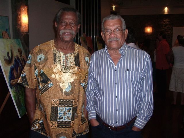 Derek Walcott vs. V.S. Naipaul: Two Nobel Laureates, One Caribbean Stage (By Zoukwe, CC BY-SA 3.0)