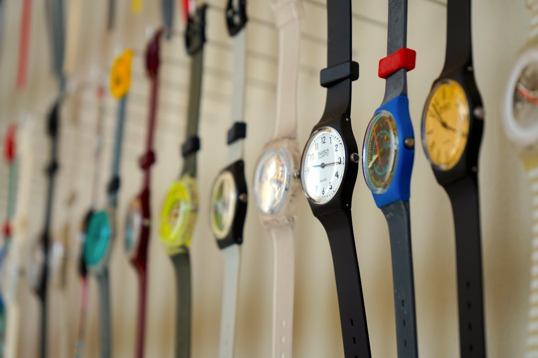 Swatch Watch Stacking (Image Credits: Unsplash)