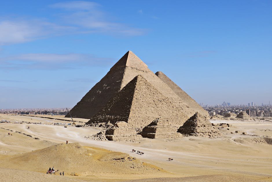 1. The Great Pyramid of Giza, Egypt (Image Credits: Pexels)