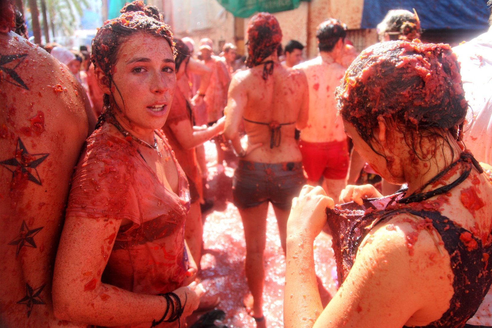 La Tomatina, Buñol, Spain (La Tomatina (25.08.2010) / Spain, Buñol, CC BY-SA 2.0)