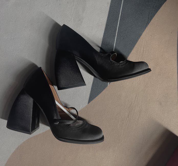 1. High-Vamp Heels: The Season's Defining Silhouette (Image Credits: Pexels)