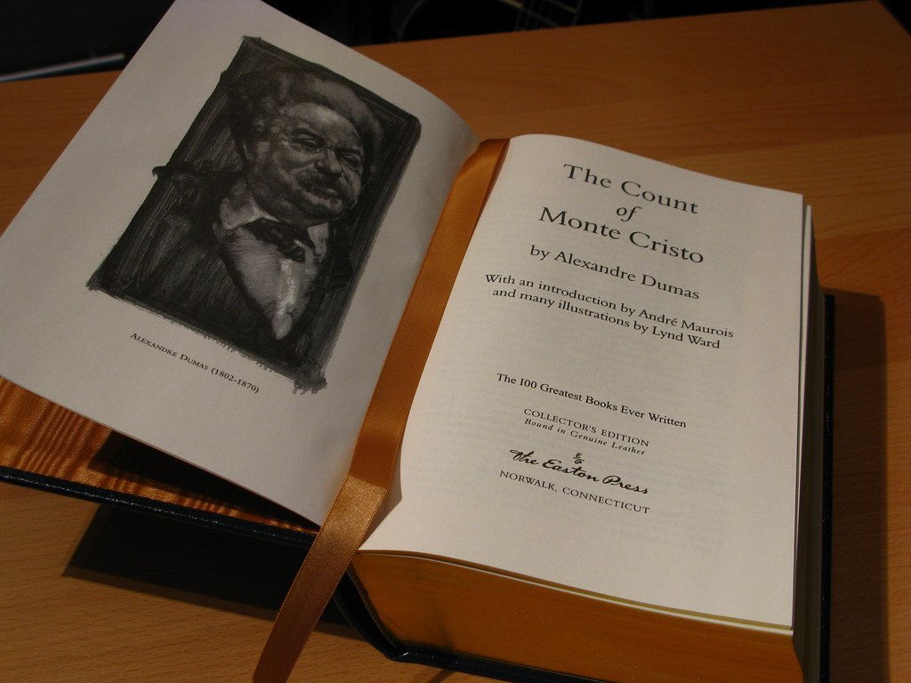 4. The Count of Monte Cristo by Alexandre Dumas (Jemimus, Flickr, CC BY 2.0)
