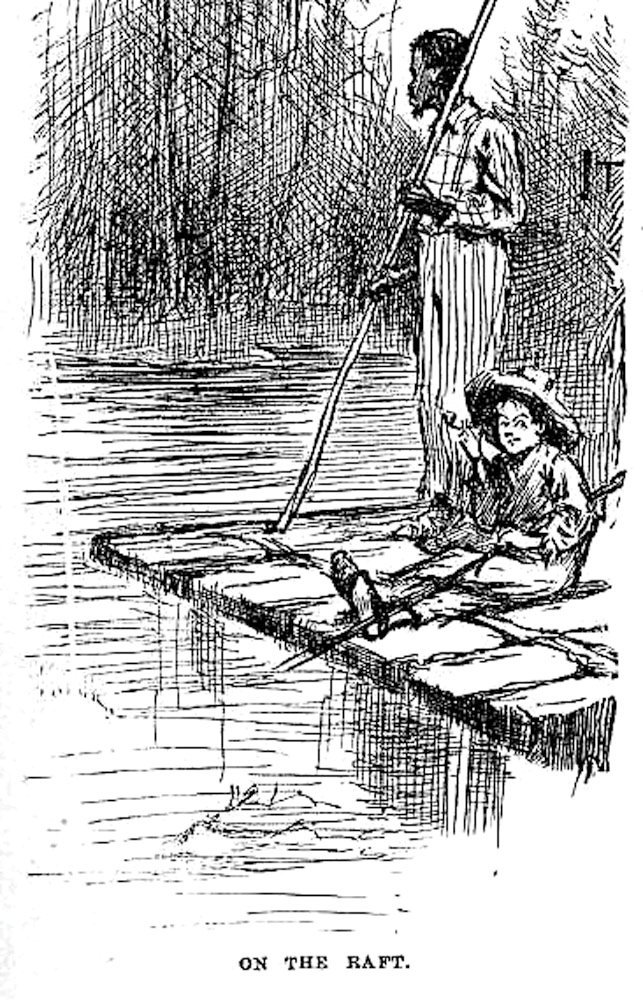 Adventures of Huckleberry Finn by Mark Twain (Project Gutenberg, Public domain)