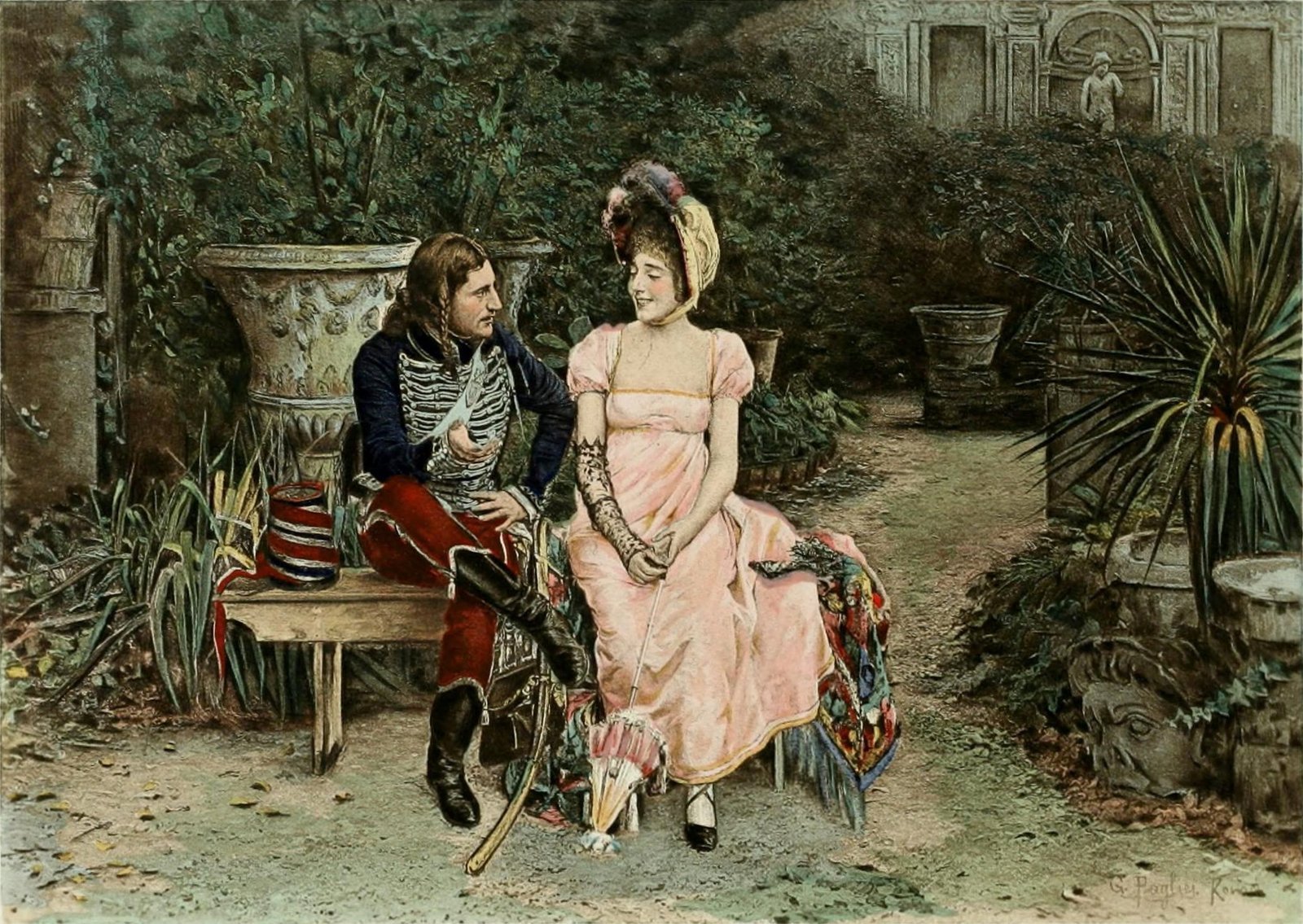 Elizabeth Bennet - Pride and Prejudice by Jane Austen (By Gioacchino Pagliei, Public domain)