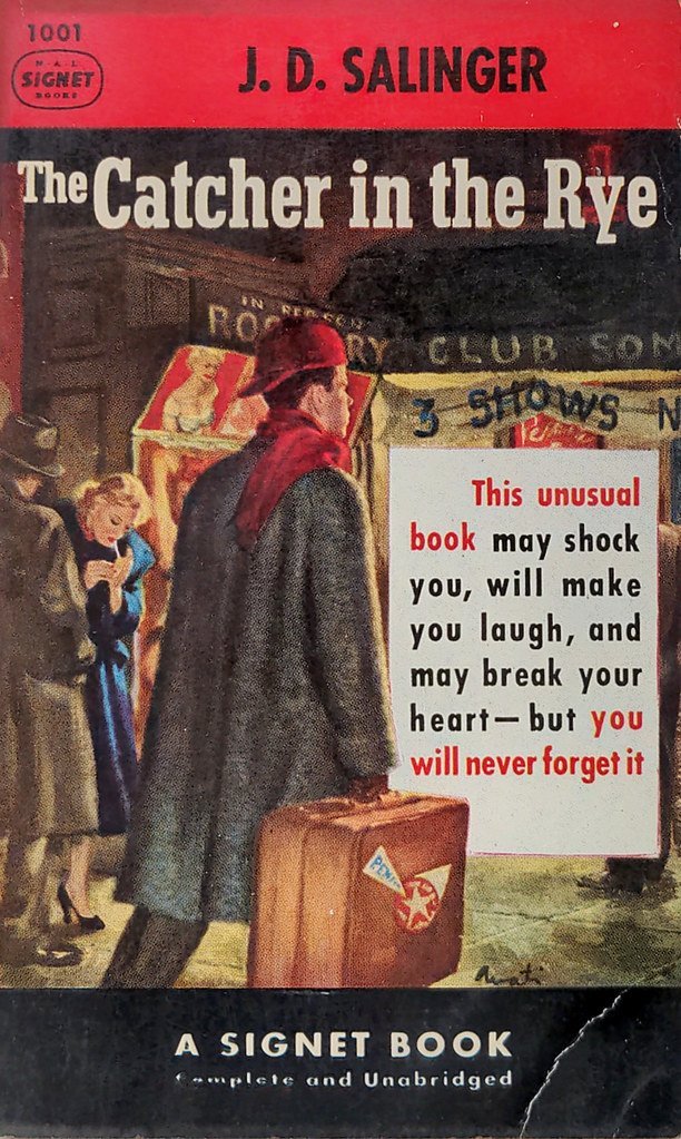 Holden Caulfield - The Catcher in the Rye by J.D. Salinger (edenpictures, Flickr, CC BY 2.0)