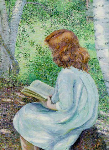 Anne Shirley - Anne of Green Gables by L.M. Montgomery (By Lilla Cabot Perry (1848-1933), Public domain)
