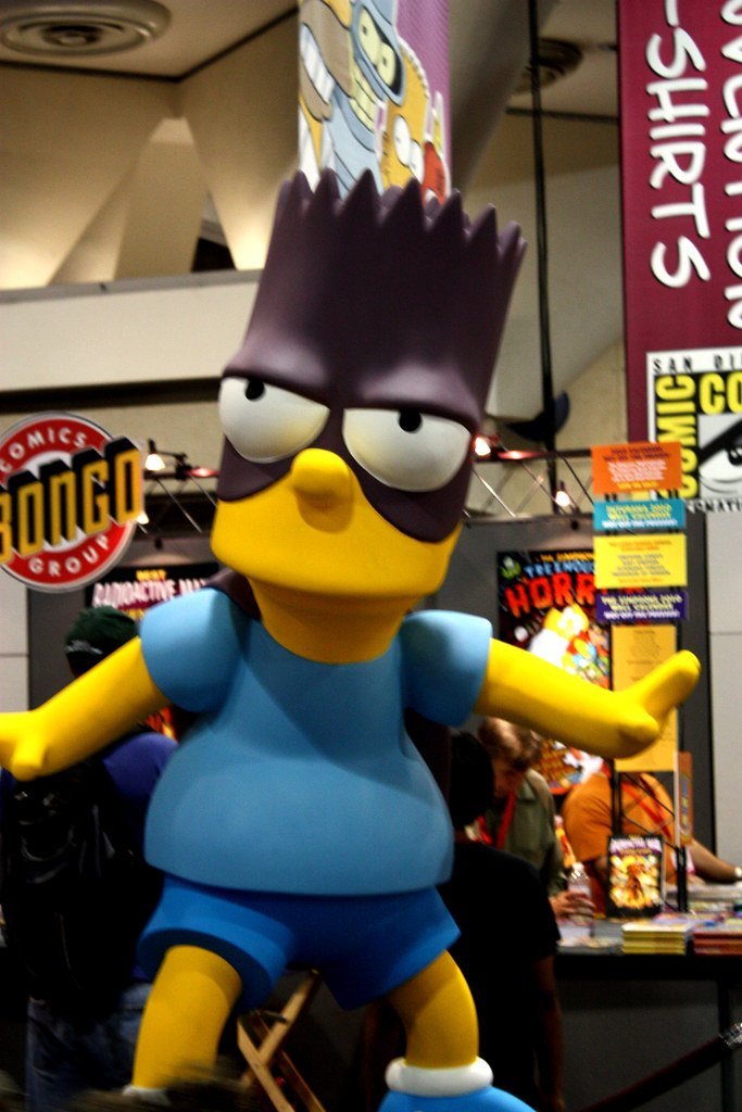 9. "Eat My Shorts" - The Simpsons (1989) (Gage Skidmore, Flickr, CC BY-SA 2.0)