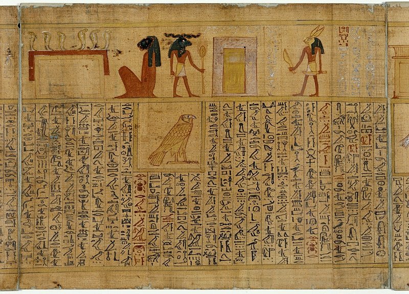 Ancient Egypt and the Ebers Papyrus (Own work (BurgererSF), Public domain)