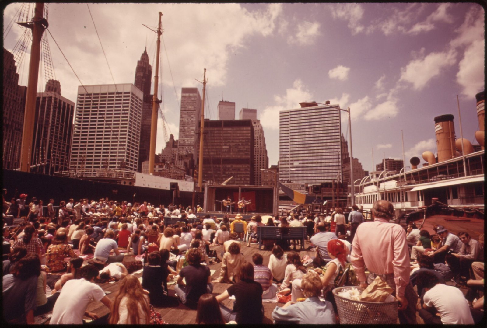 Goose Lake International Music Festival, 1970 (U.S. National Archives and Records Administration, Public domain)
