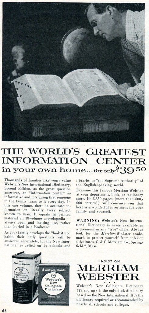 The Merriam-Webster Dictionary (SenseiAlan, Flickr, CC BY 2.0)