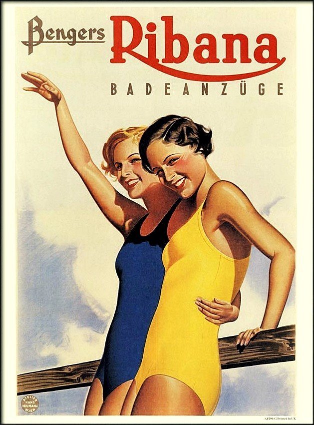 One-Piece Bathing Suits (Image Credits: Flickr)