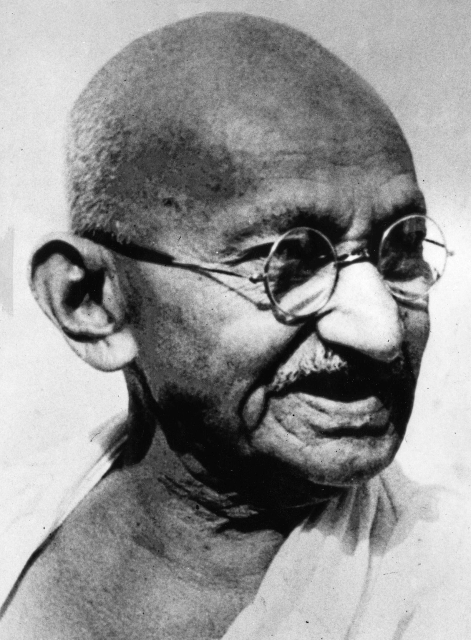 “An Eye for an Eye Makes the Whole World Blind” – Mahatma Gandhi (By Fox Photos / Getty (see Getty for date, author and context), Public domain)