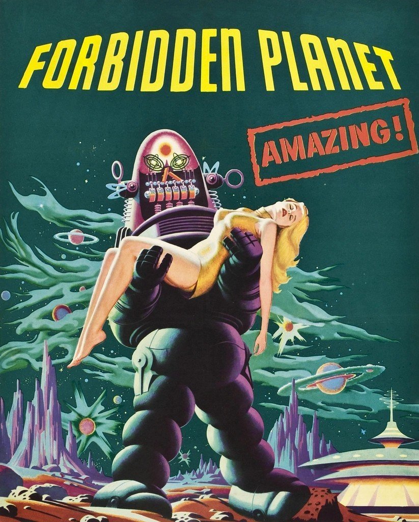 Robby the Robot from Forbidden Planet (Image Credits: Rawpixel)
