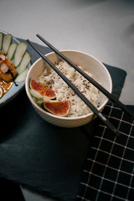 Never Stick Chopsticks Upright in Rice (Image Credits: Pexels)