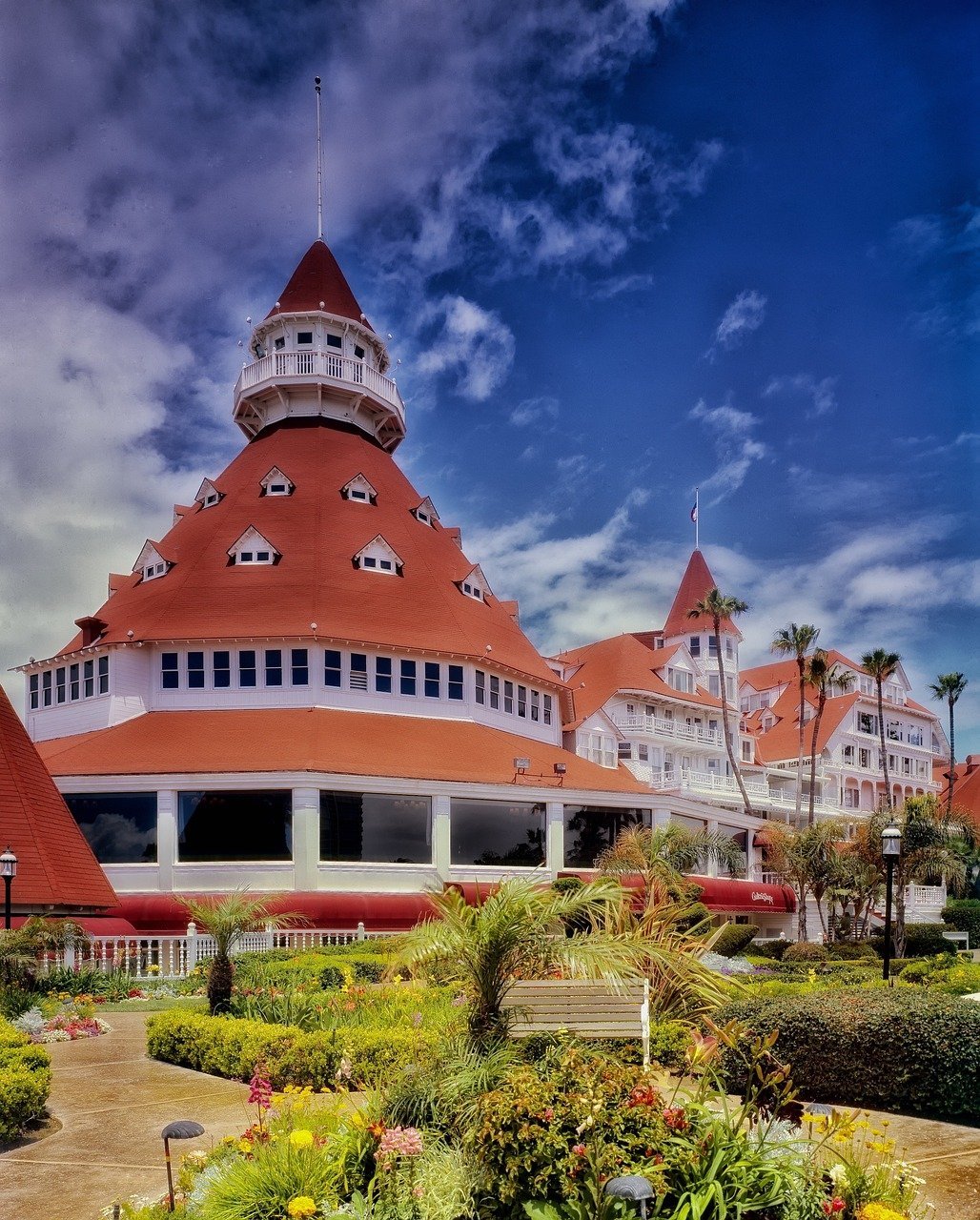Hotel del Coronado, San Diego, California (Image Credits: Pixabay)