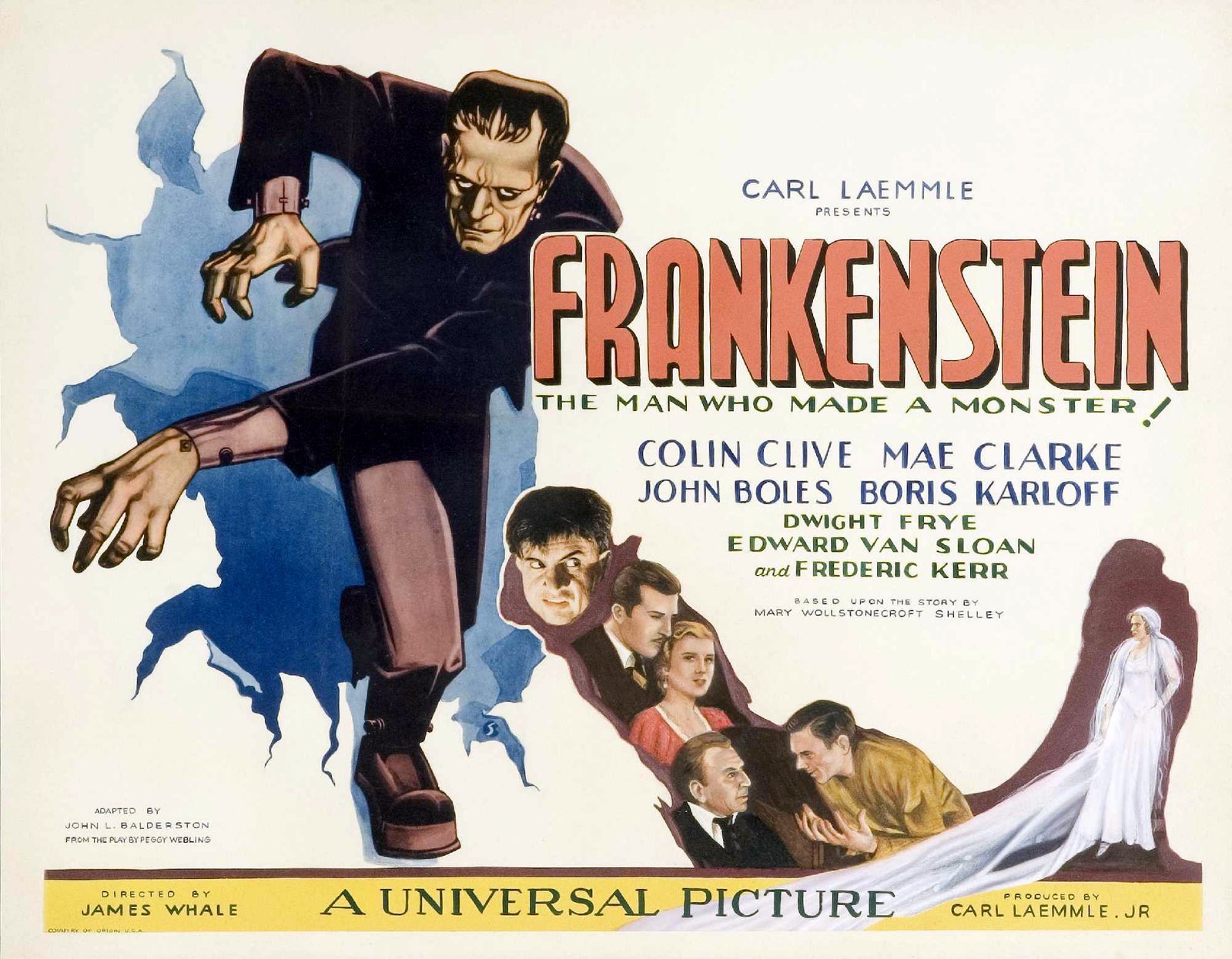 Frankenstein: Responsibility Toward Creation (By Employee(s) of Universal Pictures, Public domain)