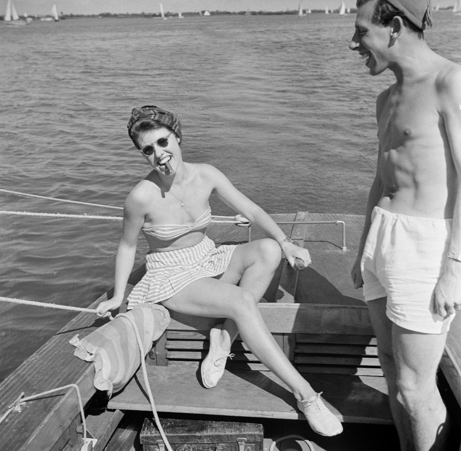 Louis Réard Invents the Bikini (1946) (By Willem van de Poll, CC0)