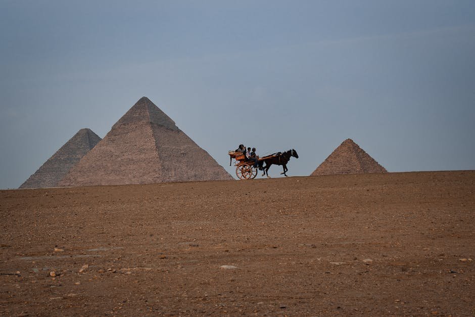 The Pyramids of Giza (Image Credits: Pexels)
