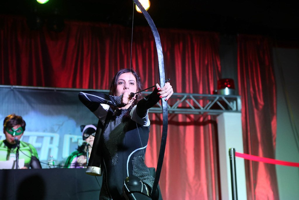 Katniss Everdeen from The Hunger Games (Rich.S., Flickr, CC BY 2.0)