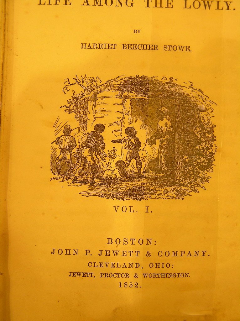 Uncle Tom's Cabin by Harriet Beecher Stowe (}{enry, Flickr, CC BY 2.0)