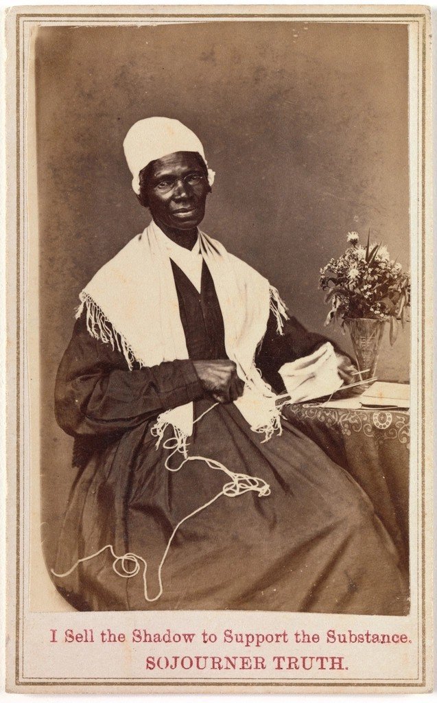 Sojourner Truth's "Ain't I a Woman?" (1851) (Image Credits: Rawpixel)
