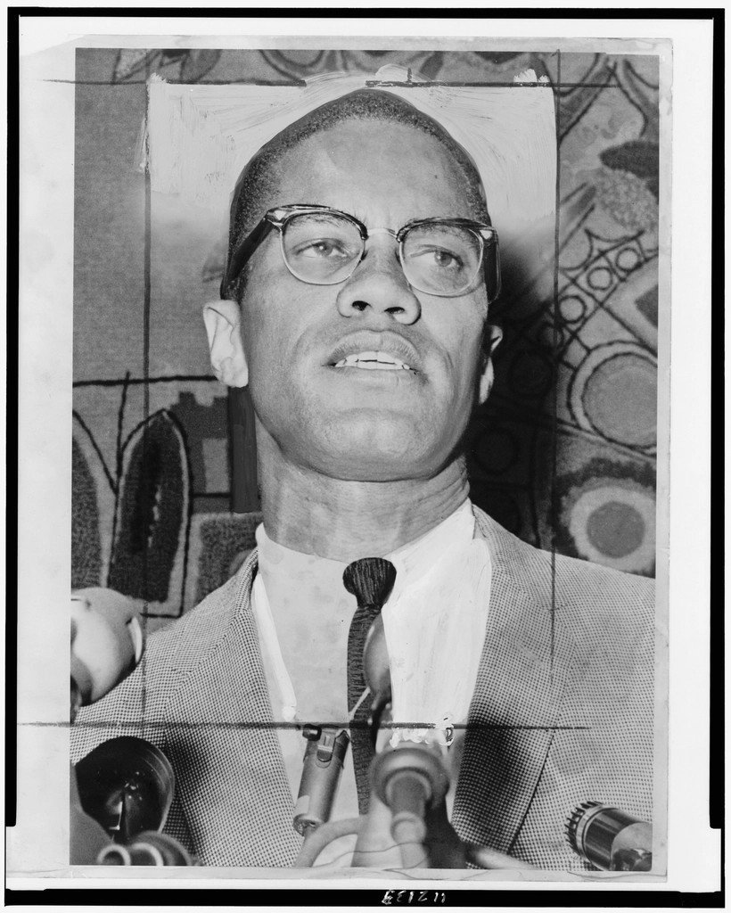 Malcolm X's "The Ballot or the Bullet" (1964) (Image Credits: Rawpixel)