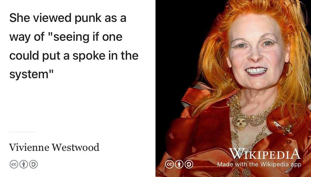 Vivienne Westwood's Punk Explosion in 1976 (dullhunk, Flickr, CC BY-SA 2.0)