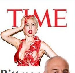 Lady Gaga's Meat Dress at the 2010 VMAs (Image Credits: Flickr)