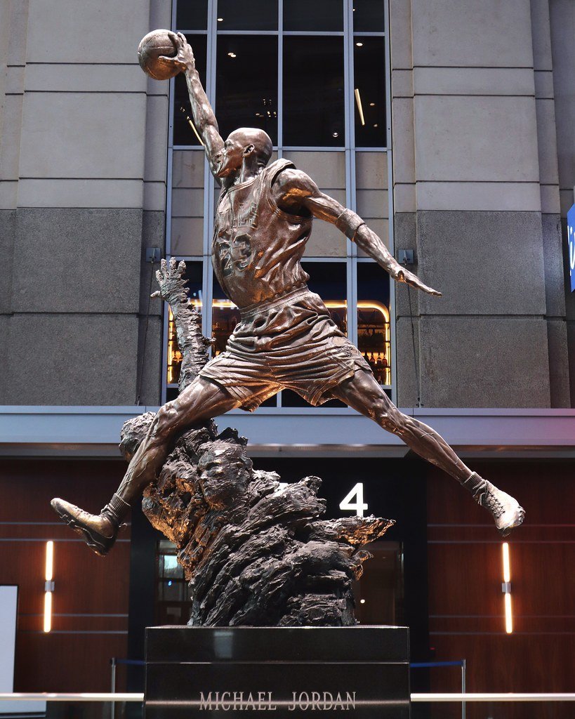 Michael Jordan's The Shot (Thank You (25 Millions ) views, Flickr, CC BY 2.0)