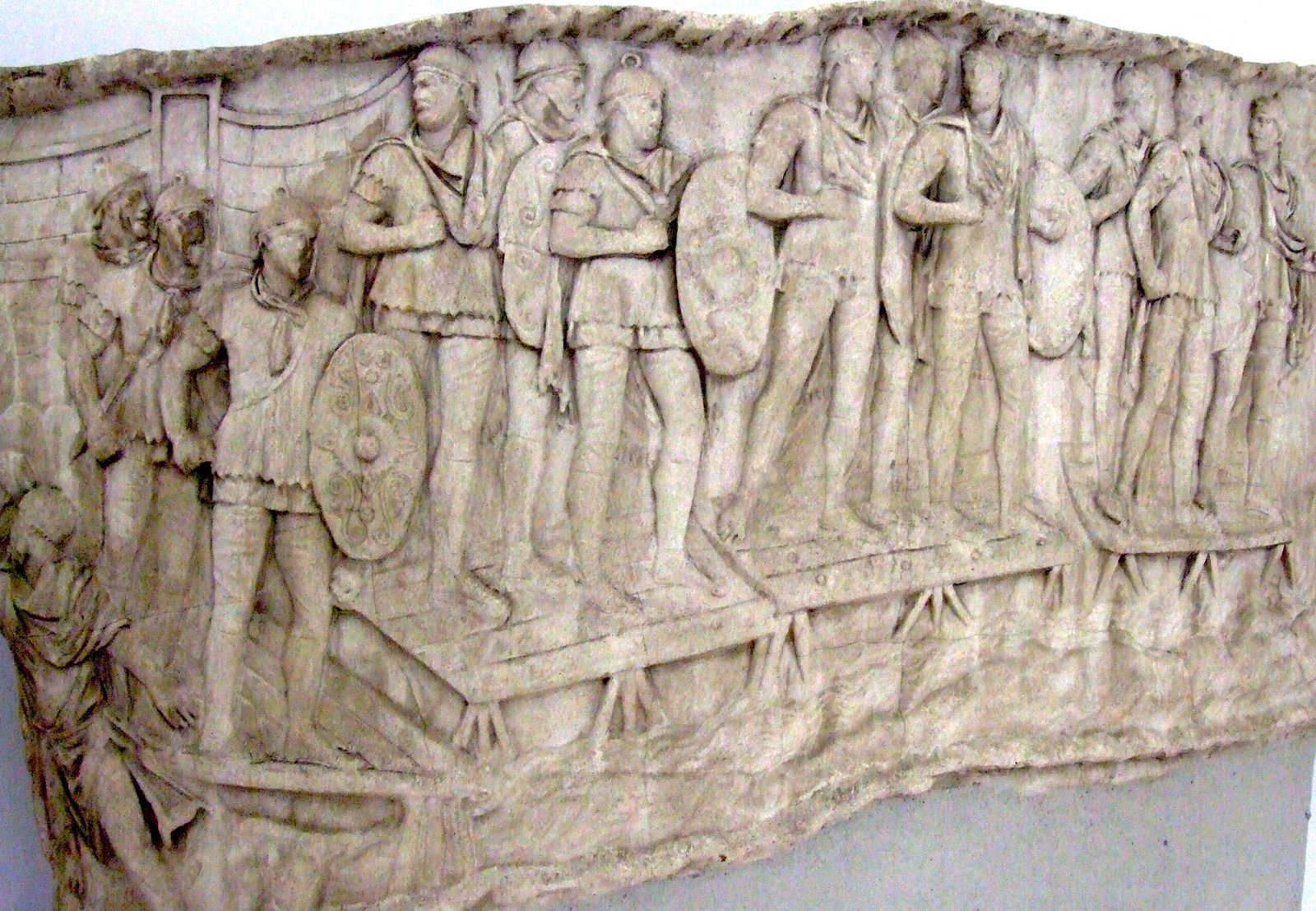 Defense of the Sublician Bridge (Photo by CristianChirita, CC BY-SA 3.0)