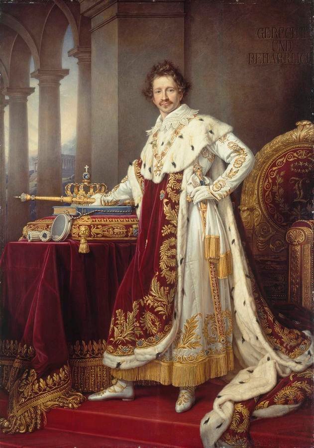 King Ludwig I of Bavaria (Current upload: Own work, Public domain)