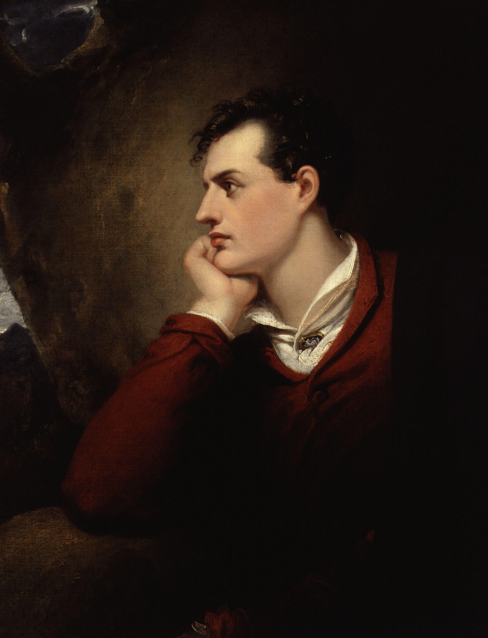 Lord Byron (one or more third parties have made copyright claims against Wikimedia Commons in relation to the work from which this is sourced or a purely mechanical reproduction thereof. This may be due to recognition of the "sweat of the brow" doctrine, allowing works to be eligible for protection through skill and labour, and not purely by originality as is the case in the United States (where this website is hosted). These claims may or may not be valid in all jurisdictions.
As such, use of this image in the jurisdiction of the claimant or other countries may be regarded as copyright infringement. Please see Commons:When to use the PD-Art tag for more information., Public domain)