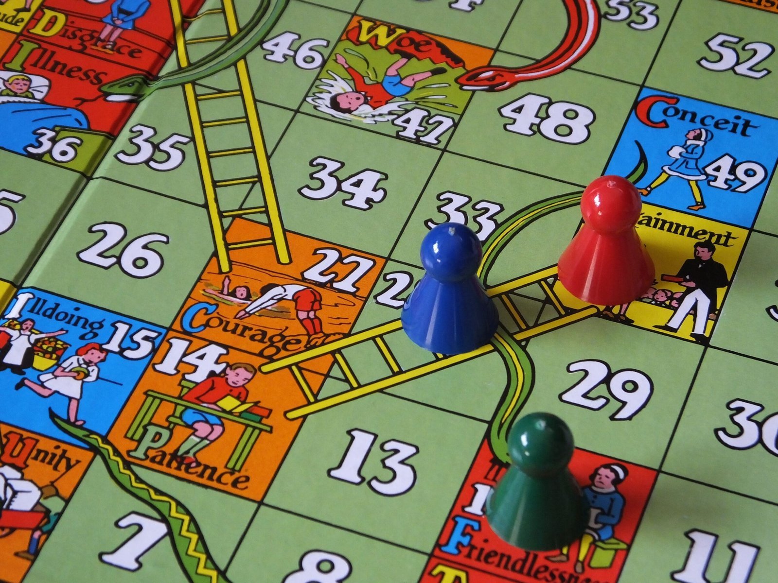 Chutes and Ladders (By Jacqui Brown, CC BY-SA 2.0)