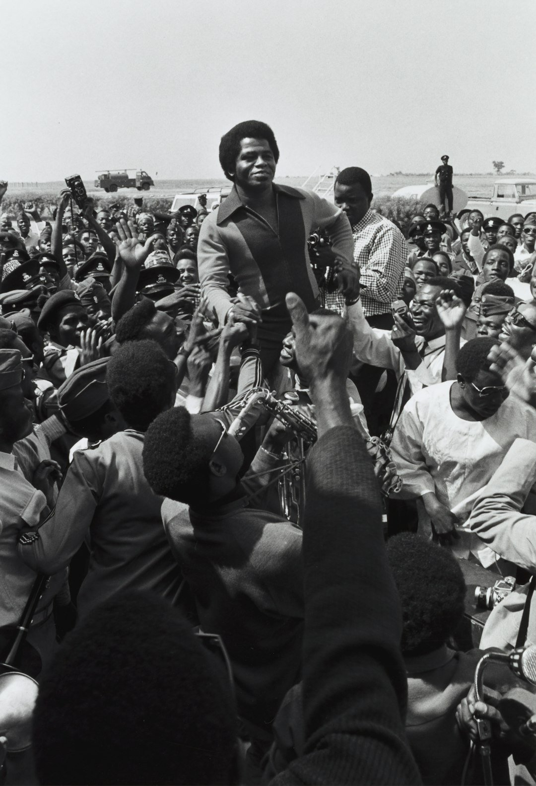 James Brown at Boston Garden (1968) (Image Credits: Unsplash)