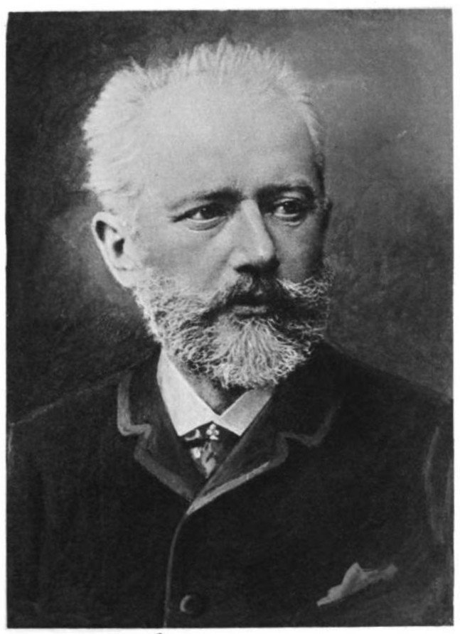 Pyotr Ilyich Tchaikovsky (Tchaikovsky By Edwin Evans, Published by J.M. Dent & Co. in London and E.P. Dutton & Co. in New York, 1906 Portrait from frontispiece, Public domain)