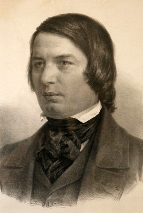 Robert Schumann (Vita Robert Schumann, photo by Michael Sondermann Presseamt Stadt Bonn, Public domain)